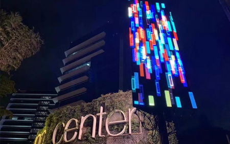 呼市高清led燈桿屏顯示屏定制